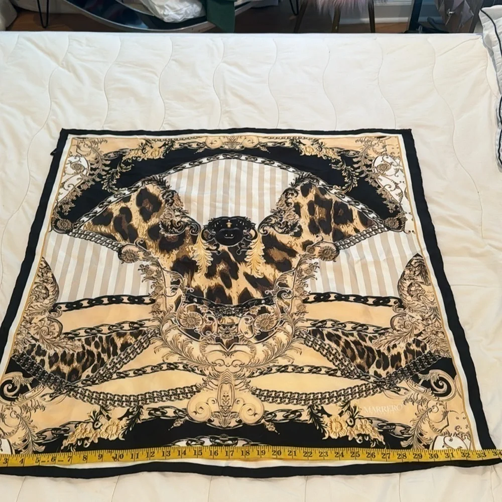 Baroque Marrero collection 100% silk scarf